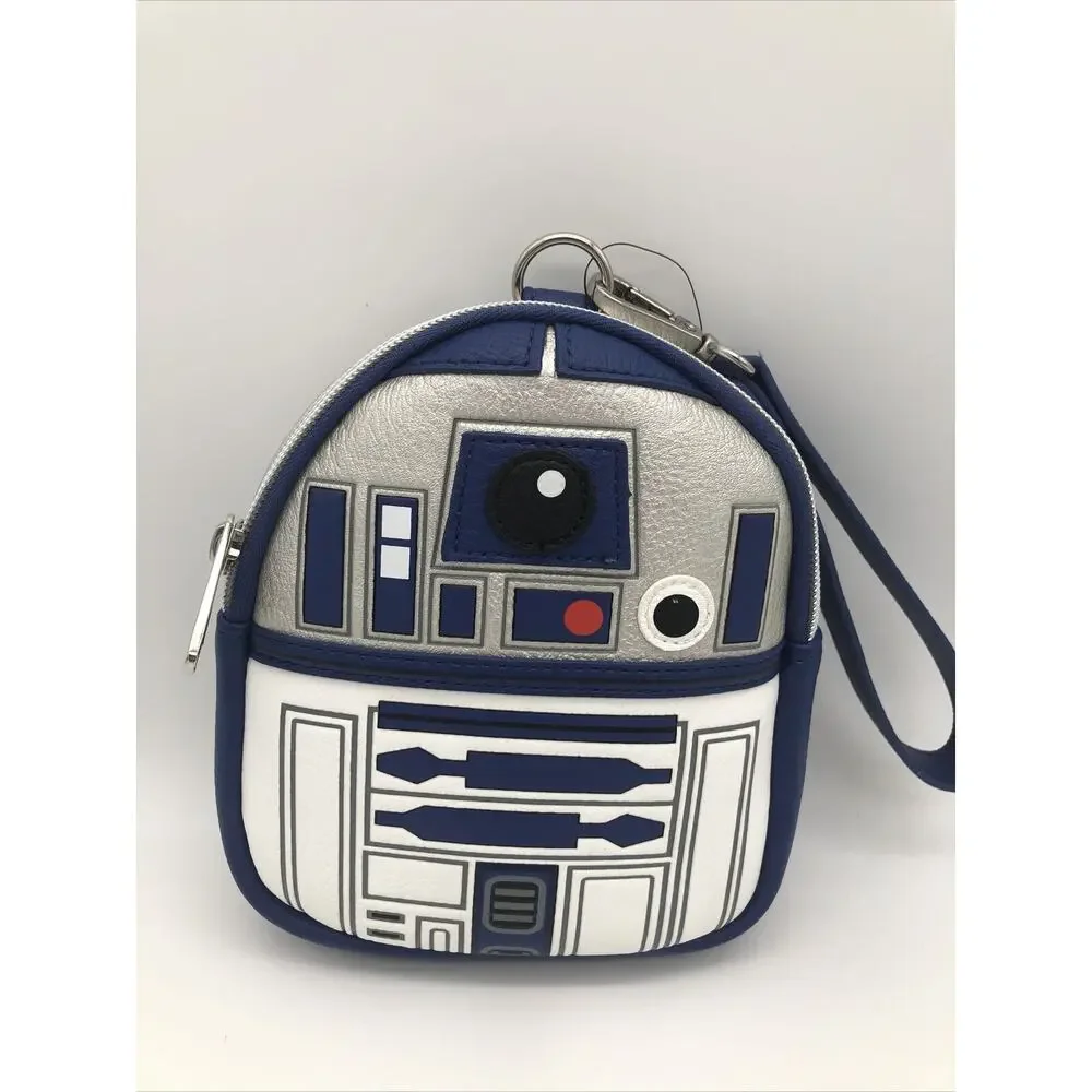 Loungefly Disney Parks Star Wars R2-D2 Droid Wristlet Mini Belt Bag